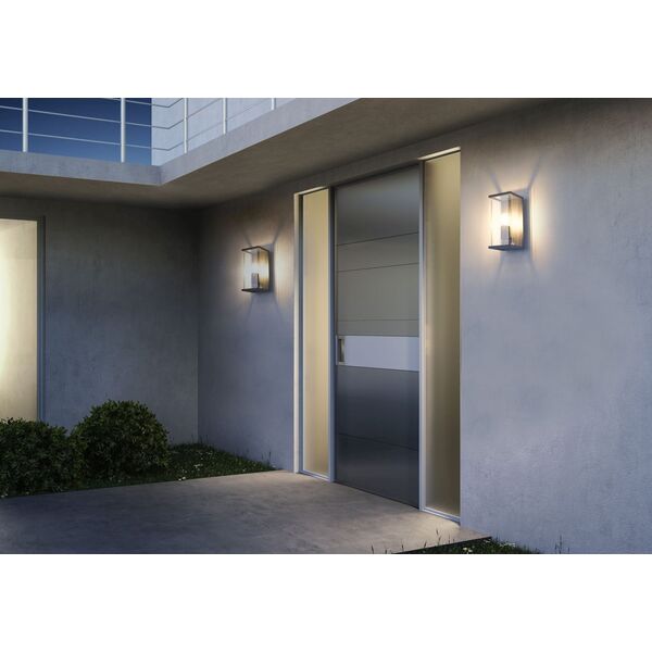 CLAIRE-LED  Wall Light IP54 +IR 1xE27 Max60W Anthr