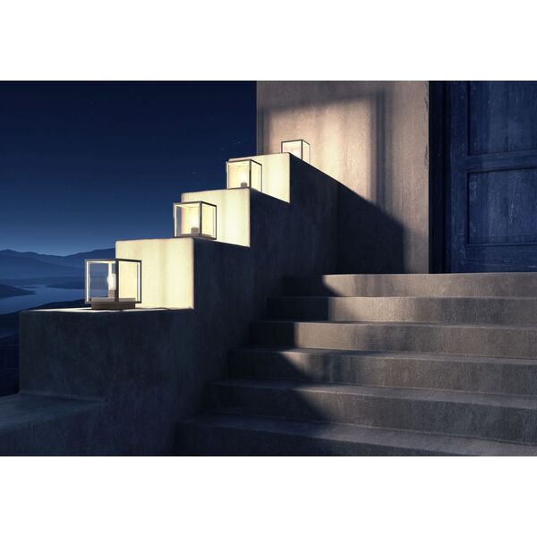 CLAIRE Bollard IP54 1xE27 Max60W L20cm W20cm H25cm