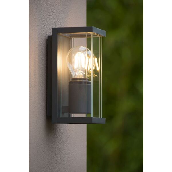 CLAIRE MINI Wall Light IP54 1xE27 H20cm Anthracite