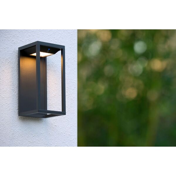 TENSO SOLAR Ceiling Light H29cm IP54 Anthracite