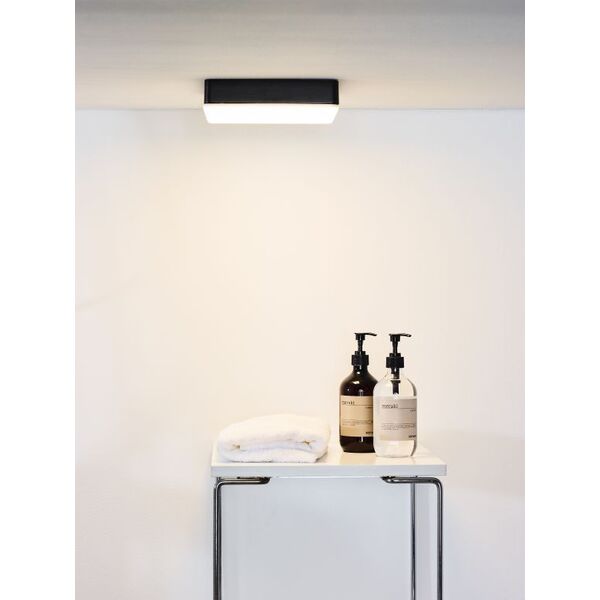 CERES Ceiling Light LED 30W L21.5 B21.5 H5cm Black