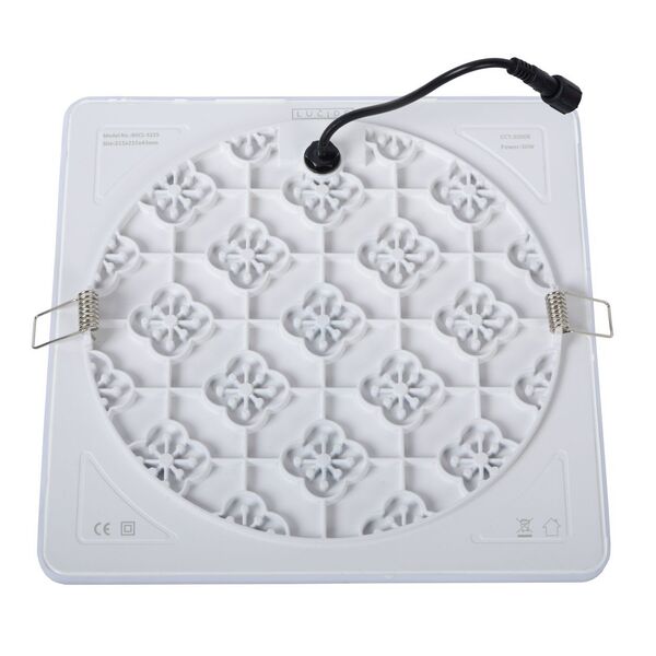 CERES Ceiling Light LED 30W L21.5 B21.5 H5cm White