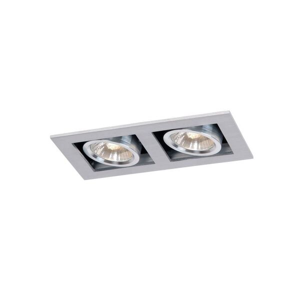 CHIMNEY Spot 2x GU10/50W excl. Satin Chrome
