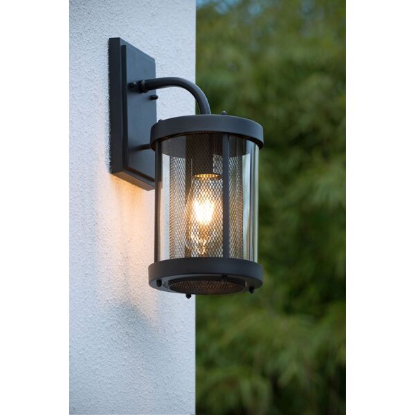 MAKKUM Wall Light IP23 E27 H38cm Black