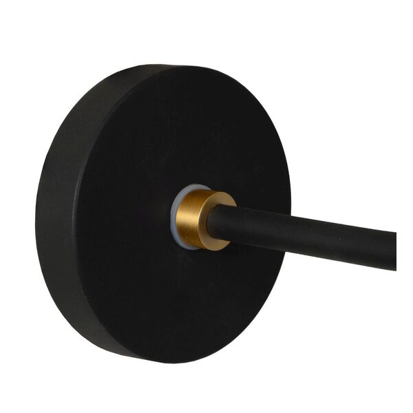 BEREND Wall Light Bathroom 1xG9/33W 13/21/6.2cm Bl