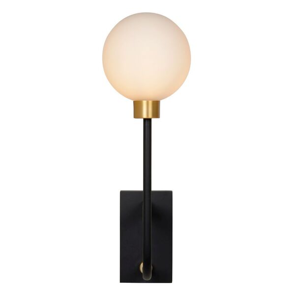 BEREND Wall Light Bathroom 1xG9/33W 13/21/40cm Bla