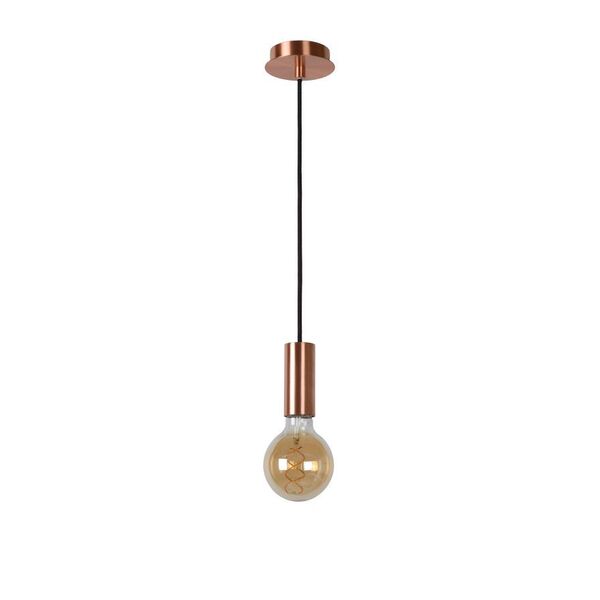 DROOPY Pendant E27/5W incl. H10 Ø4.5cm Red Copper