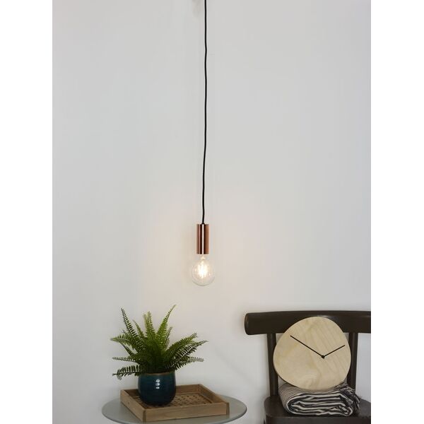 DROOPY Pendant E27/5W incl. H10 Ø4.5cm Red Copper