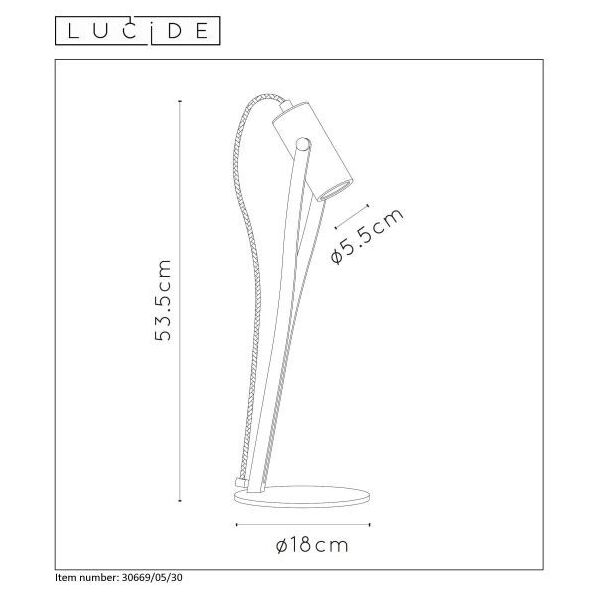 JANTUANO Desk lamp 1x GU10  Black