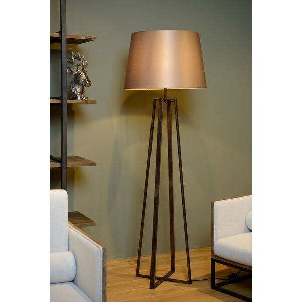 COFFEE Floor Lamp E27 D55 H165cm Rusty