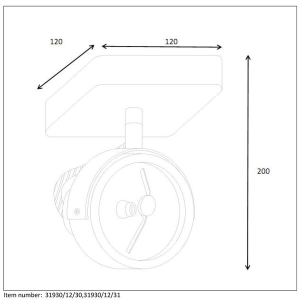 TALA LED Spot G53/AR111-12W 600LM 2700K White