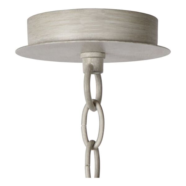 ROBIN Chandelier 5xE14 Ø57cm Shade Linen/Taupe