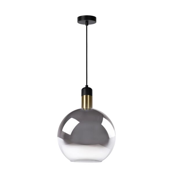 JULIUS Pendant 1x E27 Ø 28cm Smoke Glass