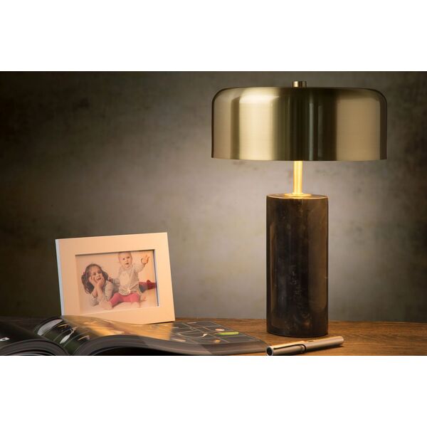MIRASOL Table lamp G9/3x7W Black Marble