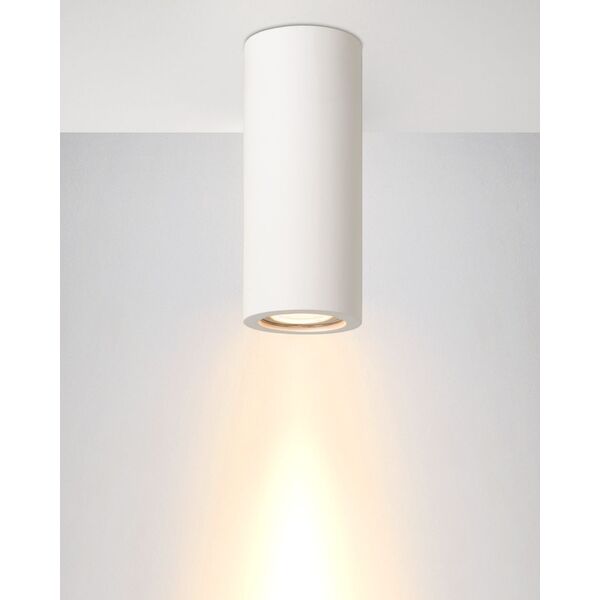 GIPSY Ceiling Light Round GU10 H17cm White