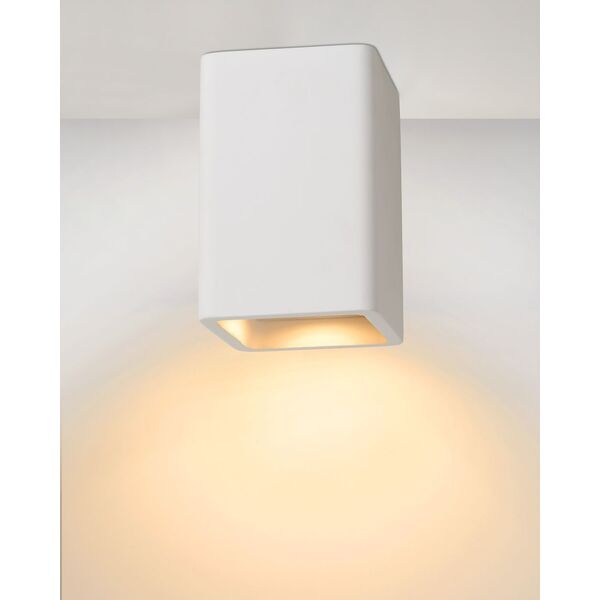 GIPSY Ceiling Light Square GU10L9 W9 H14cm White