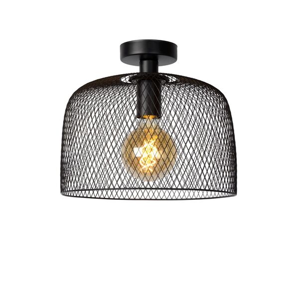 MESH Ceiling Light E27 Ø30cm H26cm Black