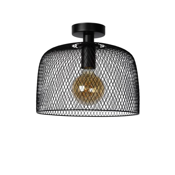 MESH Ceiling Light E27 Ø30cm H26cm Black