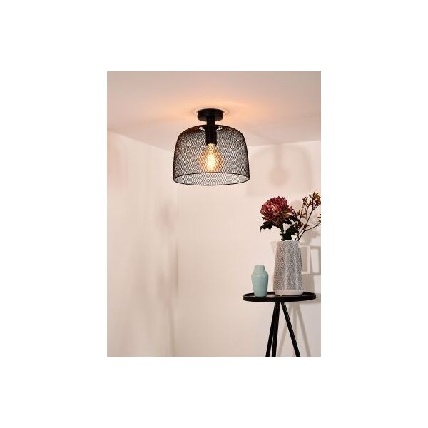 MESH Ceiling Light E27 Ø30cm H26cm Black