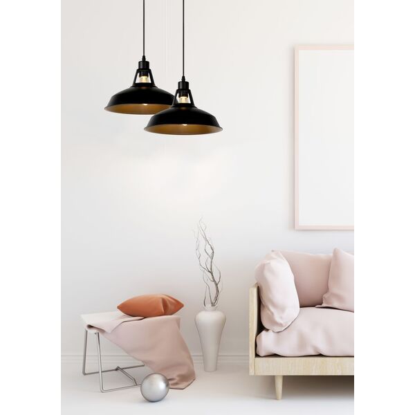 BRASSY-BIS Pendant E27 Ø31cm  Black
