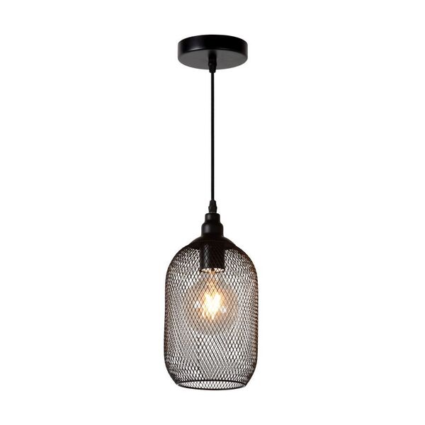 MESH Pendant E27 Ø15cm H 29cm Black