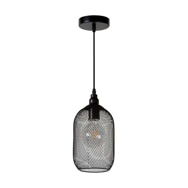 MESH Pendant E27 Ø15cm H 29cm Black