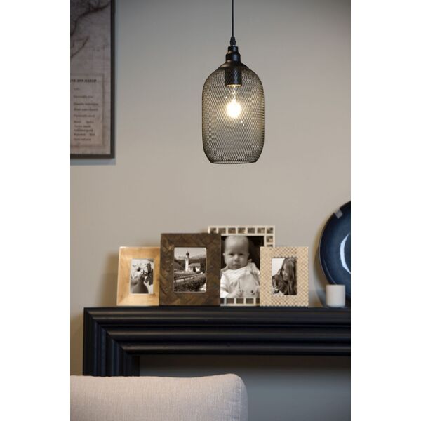 MESH Pendant E27 Ø15cm H 29cm Black