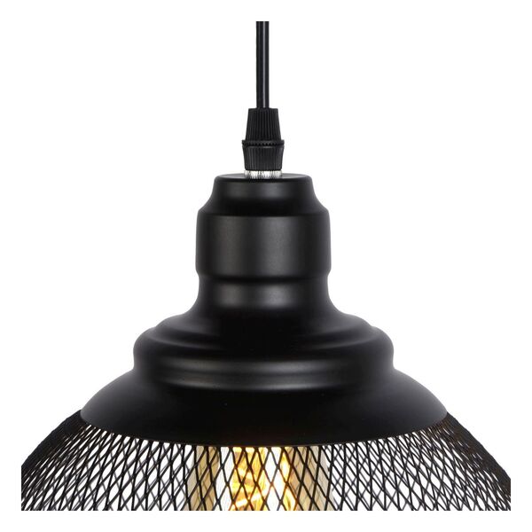 MESH Pendant E27 Ø22cm H 20cm Black