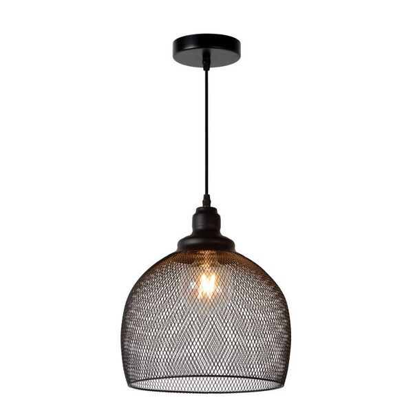MESH Pendant E27 Ø28cm H 32cm Black