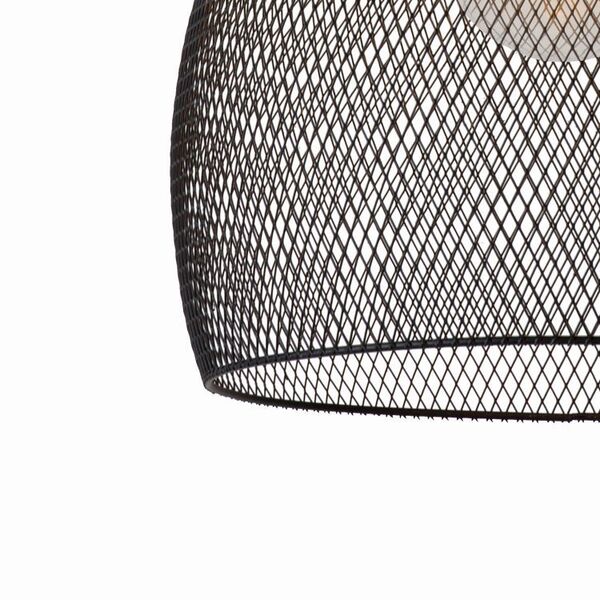 MESH Pendant E27 Ø28cm H 32cm Black