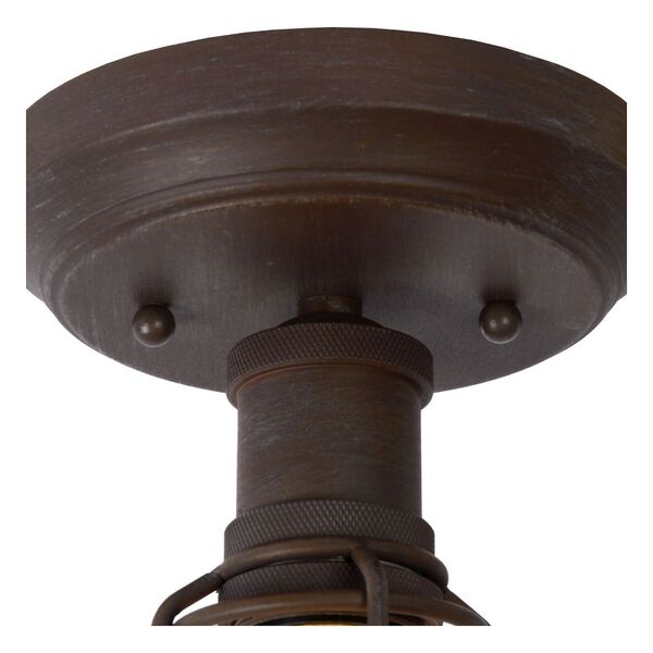 ZYCH Ceiling light  E27/60W Ø 14cm Rusty