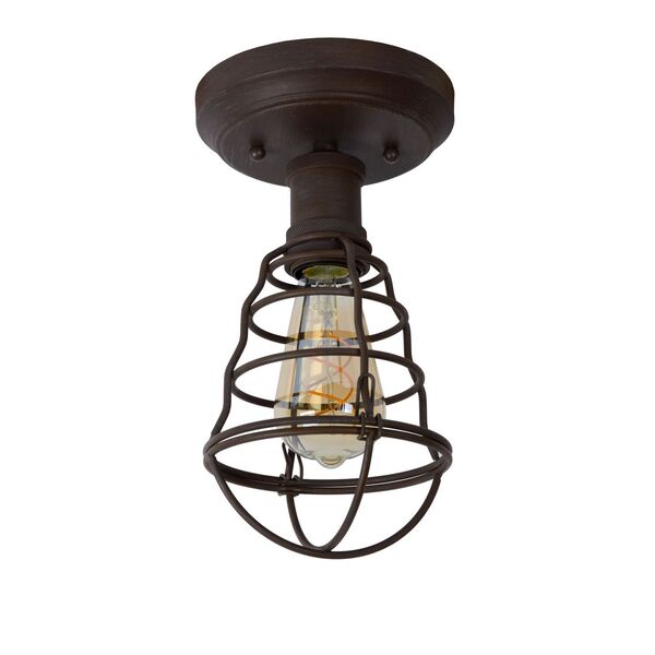 ZYCH Ceiling light  E27/60W Ø 14cm Rusty