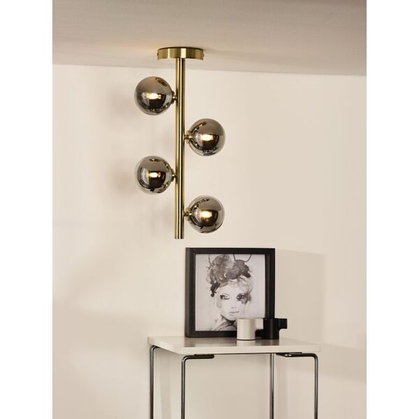 TYCHO Ceiling Light  4xG9 28W Satin Bass