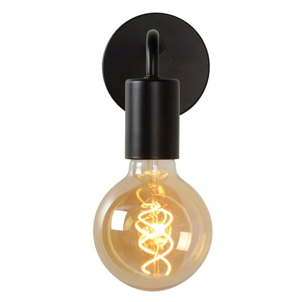 SCOTT Wall Light E27 L20  H12cm Black