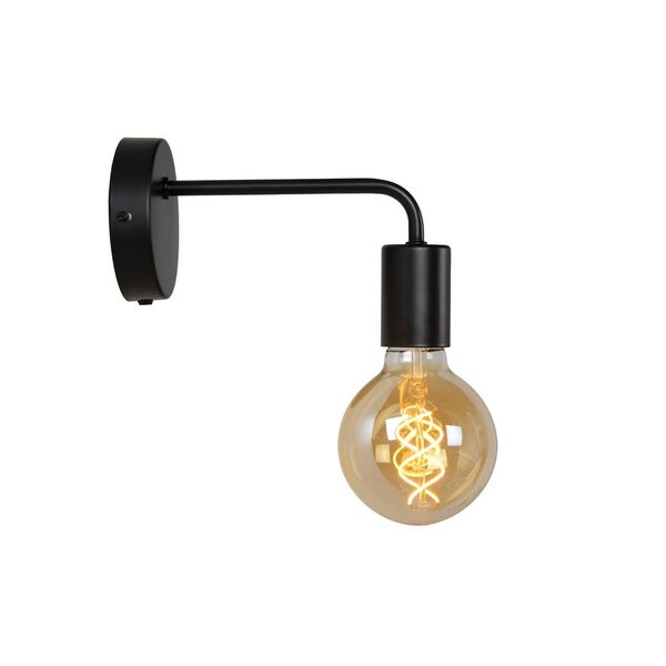 SCOTT Wall Light E27 L20  H12cm Black