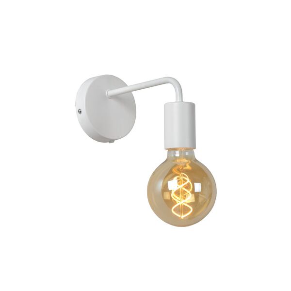 SCOTT Wall Light E27 L20  H12cm White