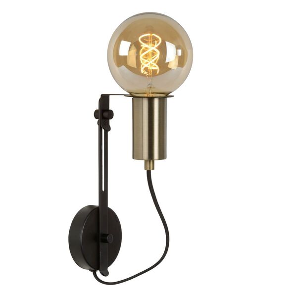MALCOLM Wall light E27/60W  Black