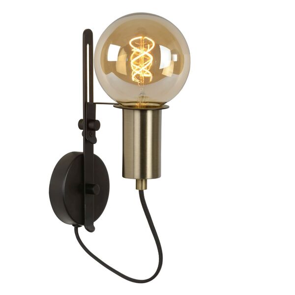 MALCOLM Wall light E27/60W  Black