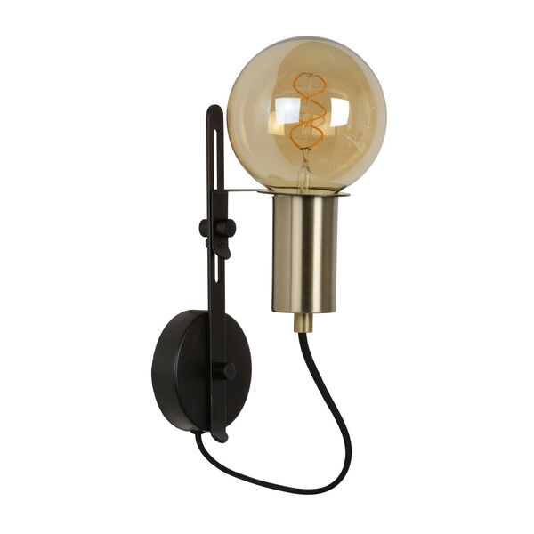 MALCOLM Wall light E27/60W  Black