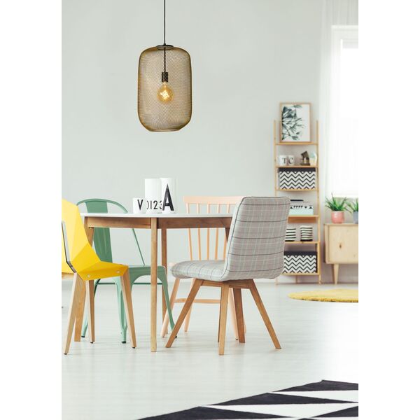 MESH Pendant Ø 35cm E27/40w Satin Brass