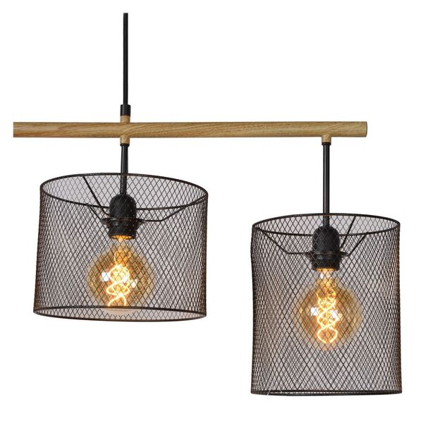 BASKETT Pendant 4xE27 L107cl Black