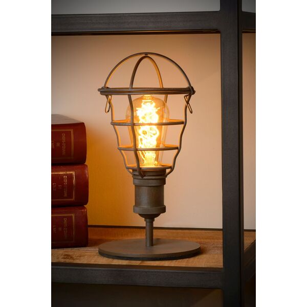 ZYCH Table Lamp E27 H29cm Ø14cm Rost Brown