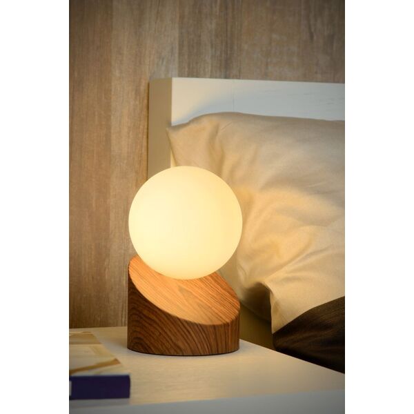 LEN Table Lamp G9excl Ø10cm H26cm Dark Wood