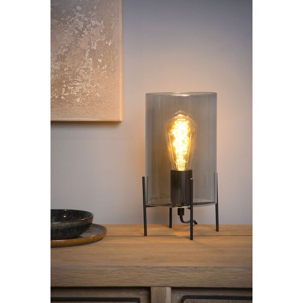 STEFFIE Table lamp  E27/40W H27cm Smoke