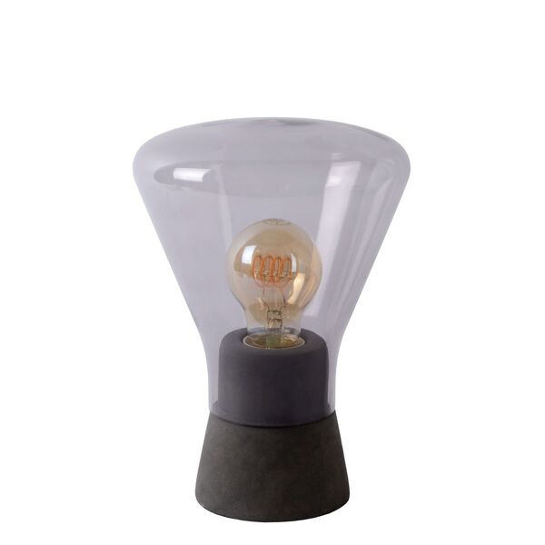 BARRY Table Lamp  E27/40W H24cm Smoke
