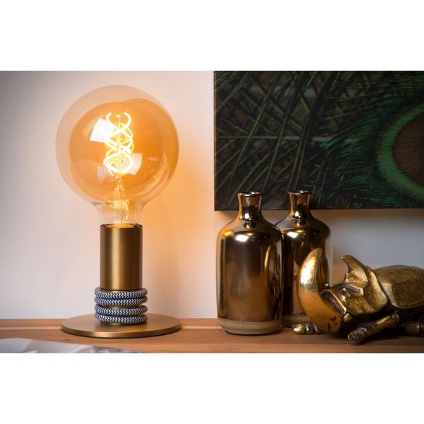 MARIT Table Lamp E27 40W Satin Gold