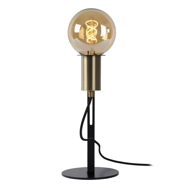 MALCOLM Table lamp E27/60W H47cm Ø16cm Black