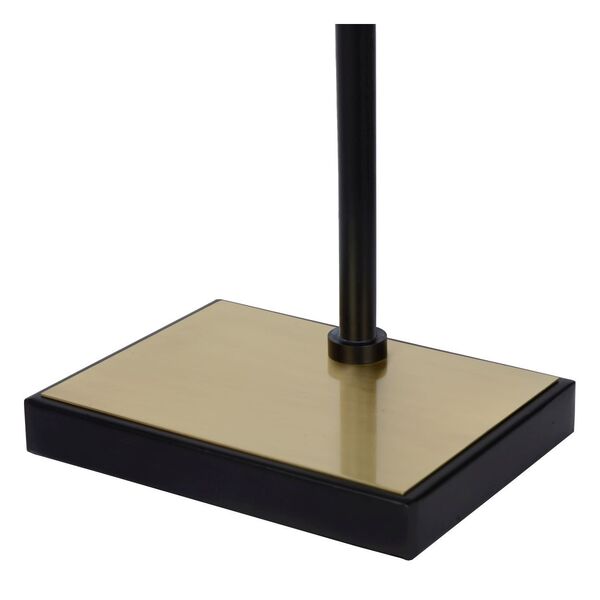 LANCE Desk lamp E27/40W Black/Satin Brass