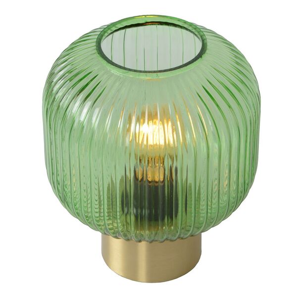 MALOTO Table lamp Ø20cm E27/40W Green/Messing