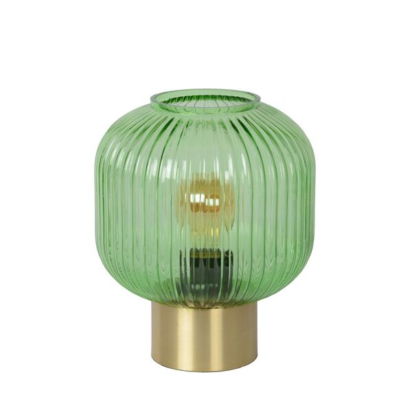 MALOTO Table lamp Ø20cm E27/40W Green/Messing